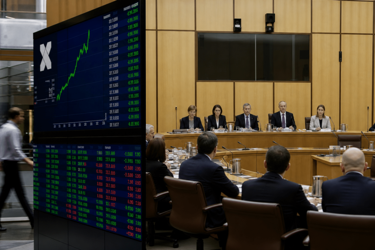 ASX Rises as RBA Faces Parliamentary Committee