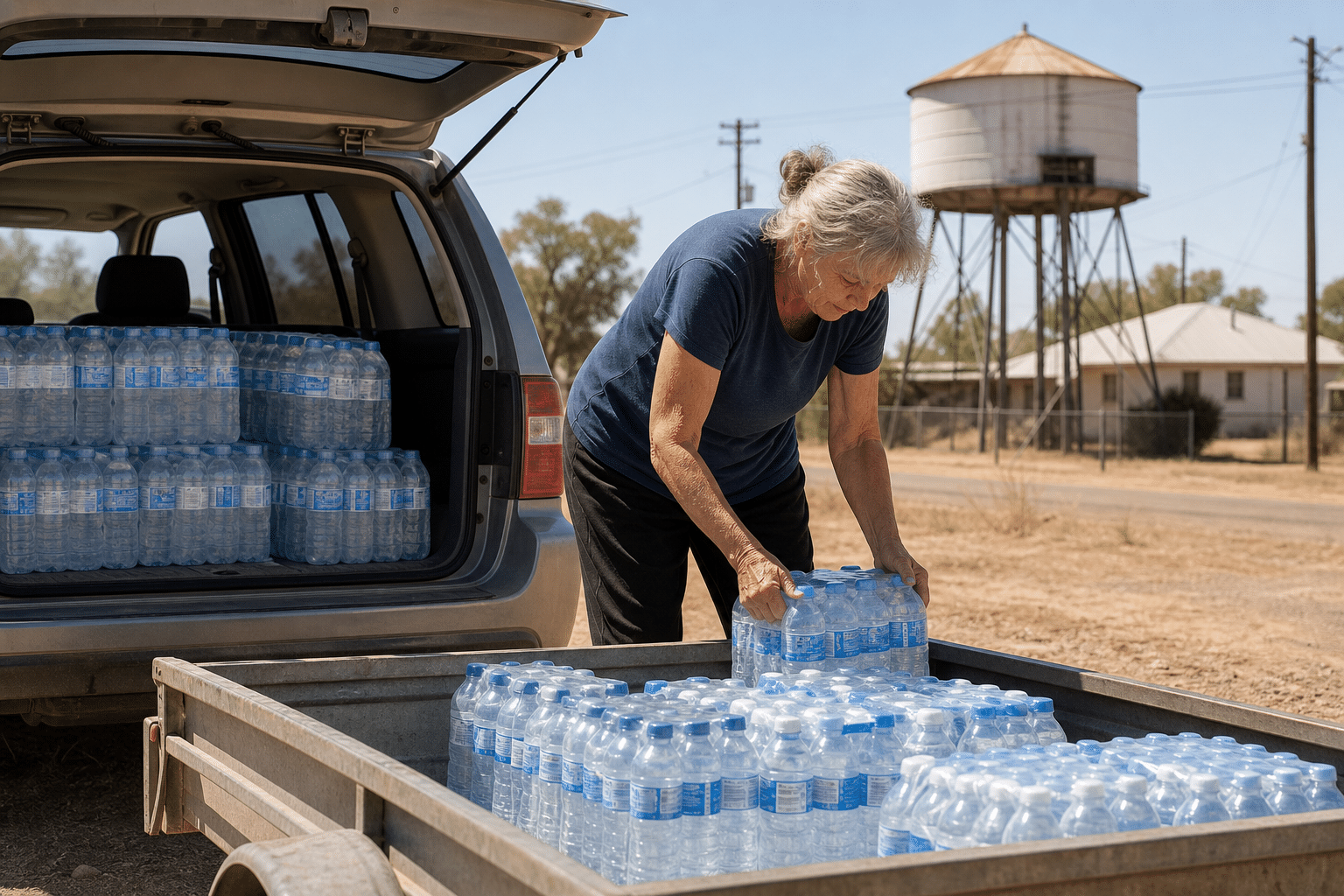 Hughenden residents turn to bottled water as infrastructure ages