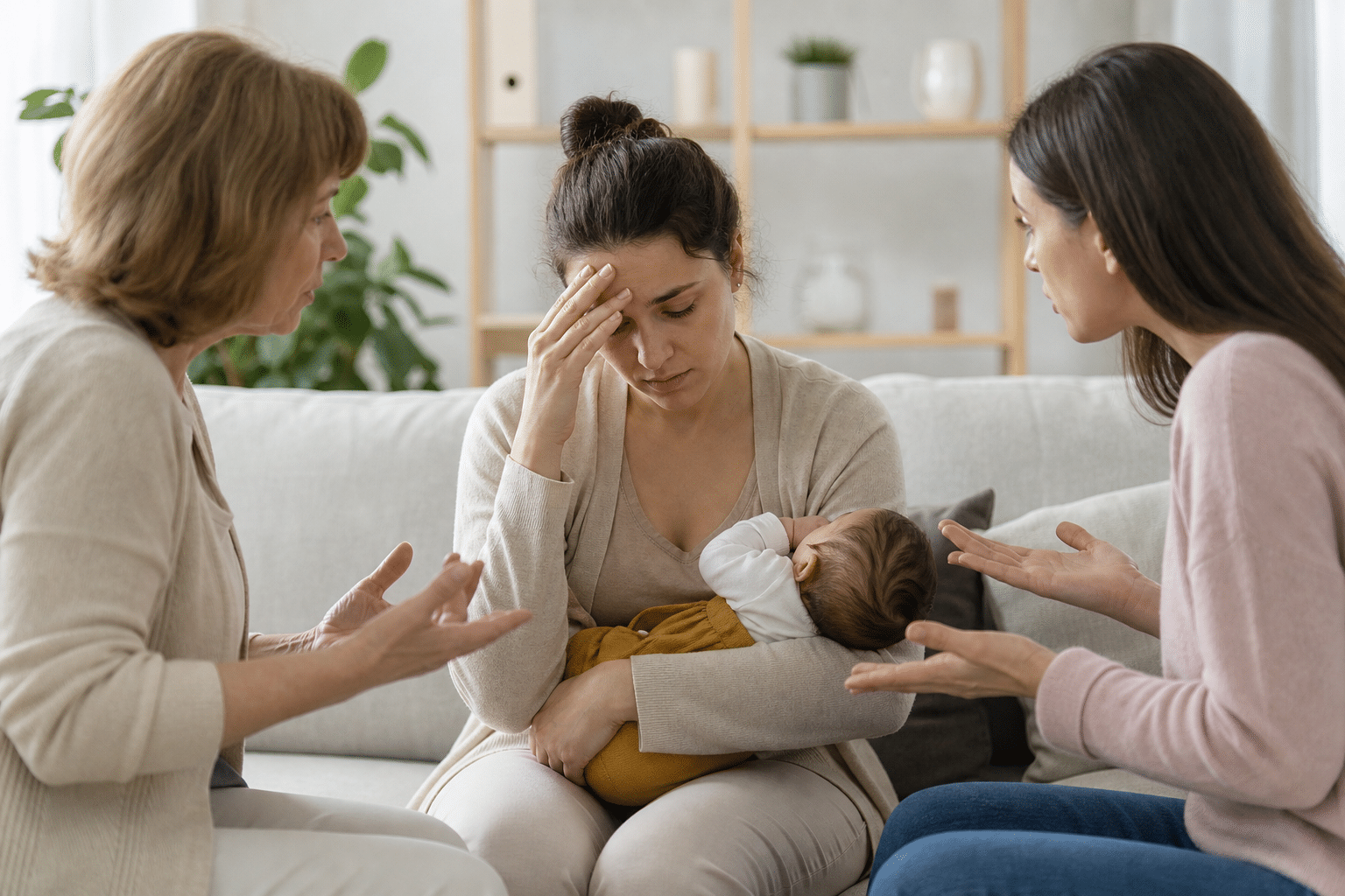 Conflicting Postpartum Advice Leaves New Mothers Distressed