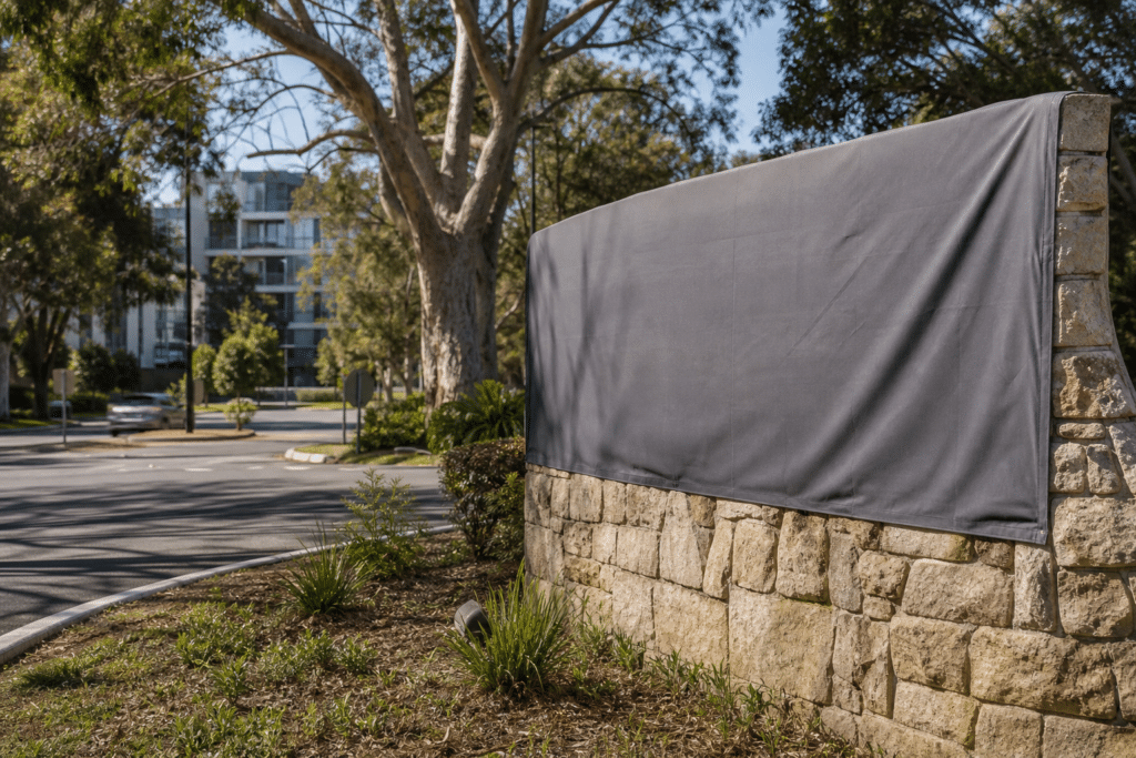 Strathfield Council Covers Wangal Country Message on Entry Signs