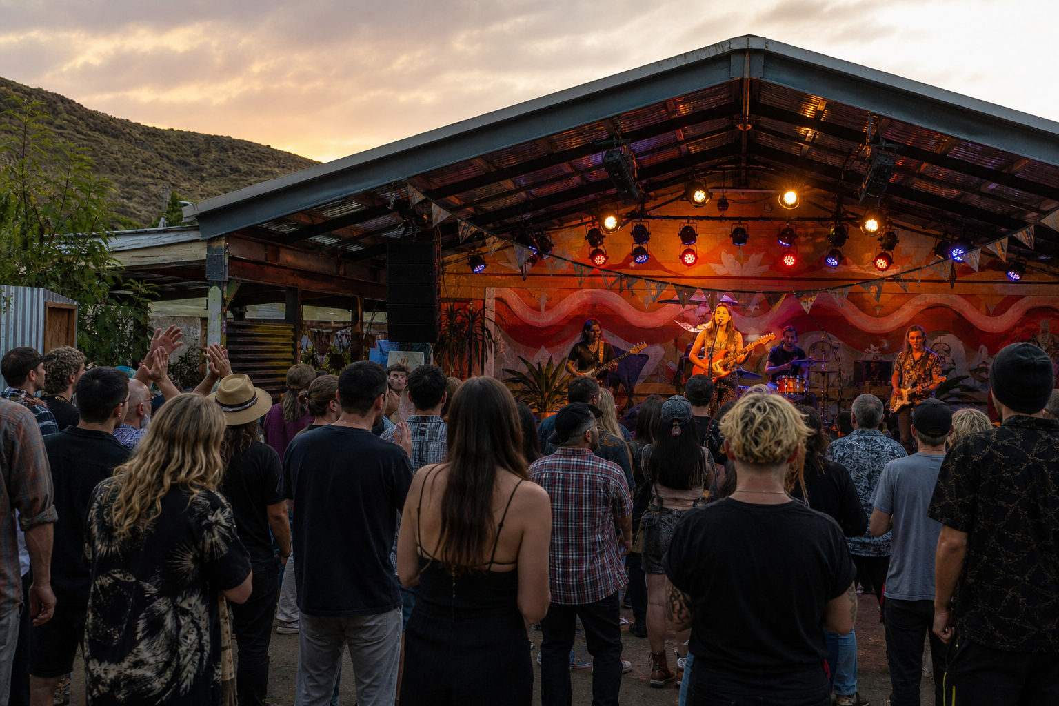Fans raise $1m to protect Alice Springs music venue