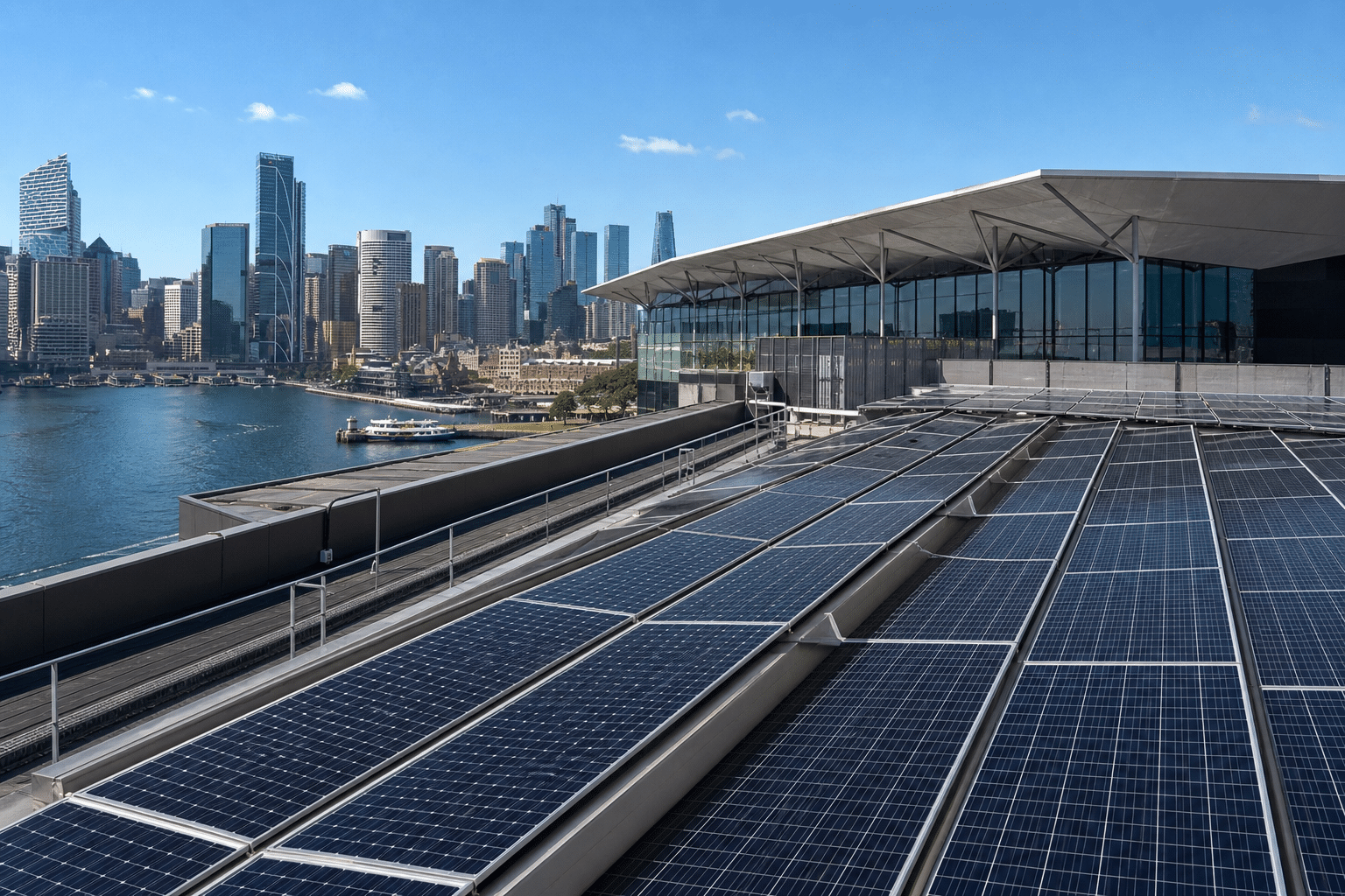 Sydney ICC Rooftop Solar Project Targets Emissions Cut