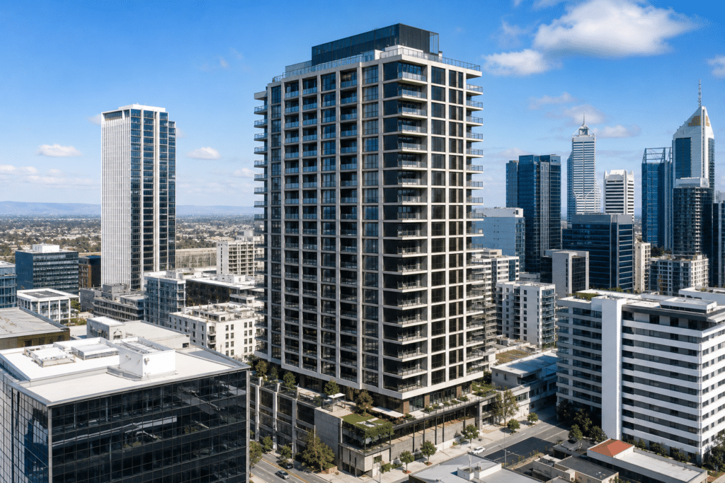 WA Funds Perth CBD Rental Apartment Tower