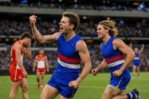 Bulldogs topple Swans as Kangaroos extend winning run