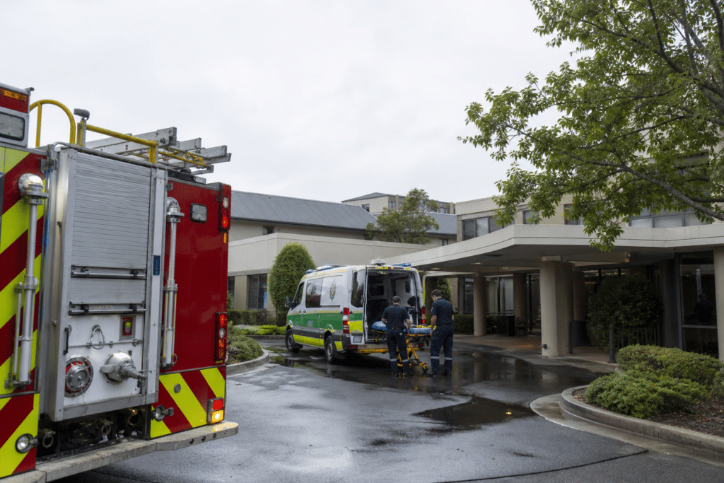 North Adelaide Aged Care Fire Sends One to Hospital