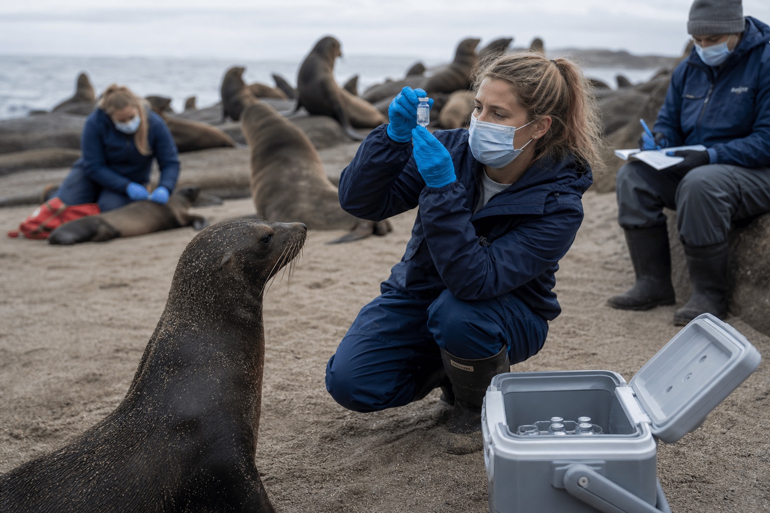 Bird Flu Campaign Launches as Sea Lion Vaccine Sought