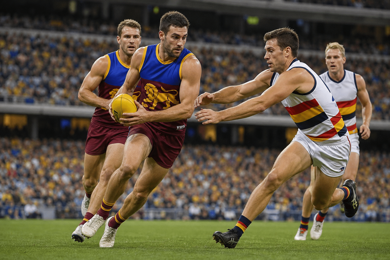 Lions Face Crows in Gabba Semifinal
