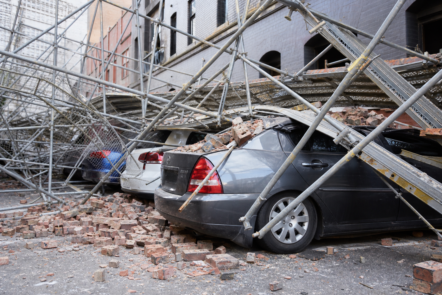 Ultimo Scaffolding Collapse Damages Cars, Prompts SafeWork Investigation
