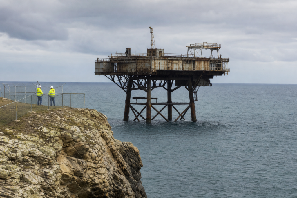 Government funds safety work at abandoned Cliff Head platform
