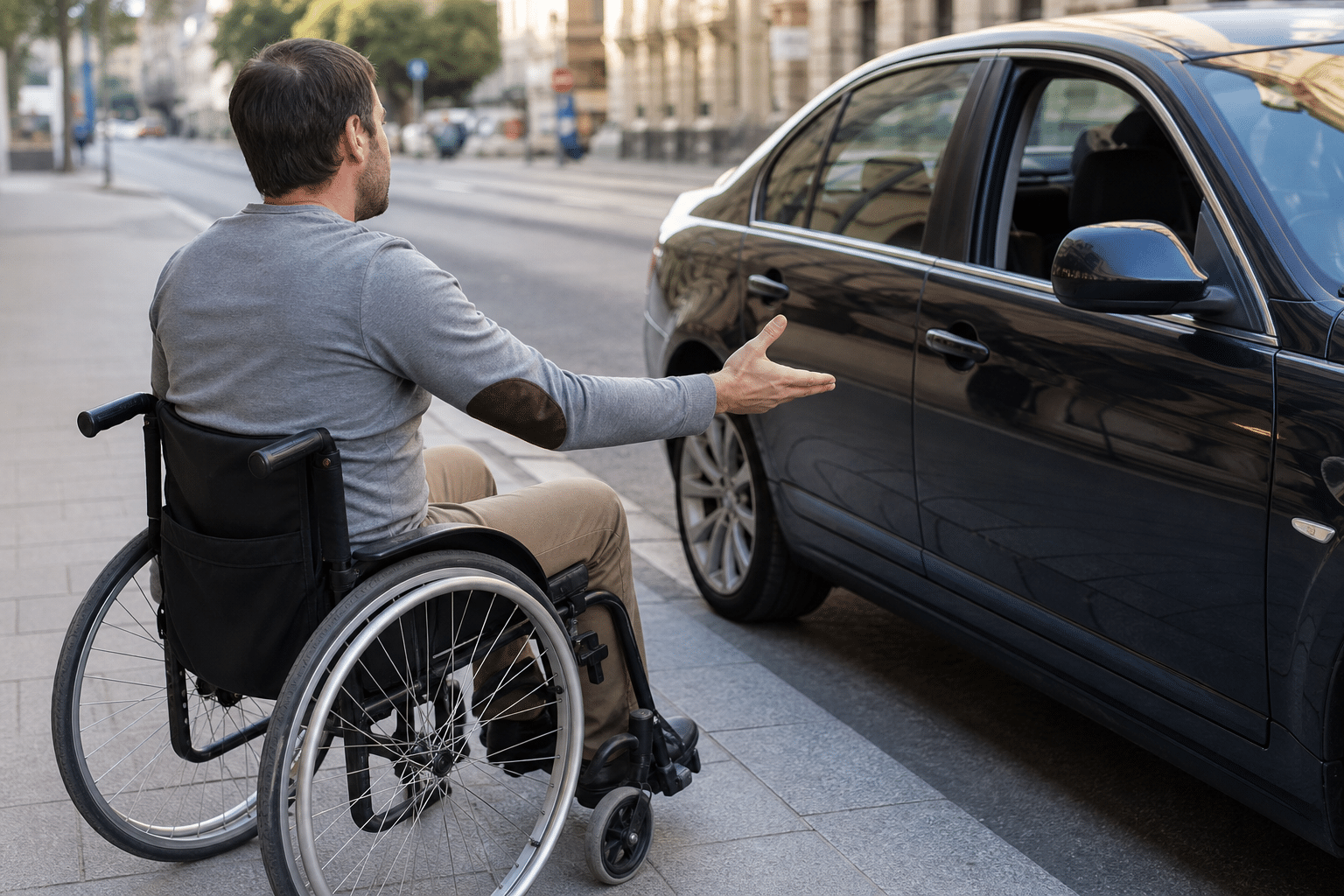 Wheelchair User Reports Taxi and Uber Refusals