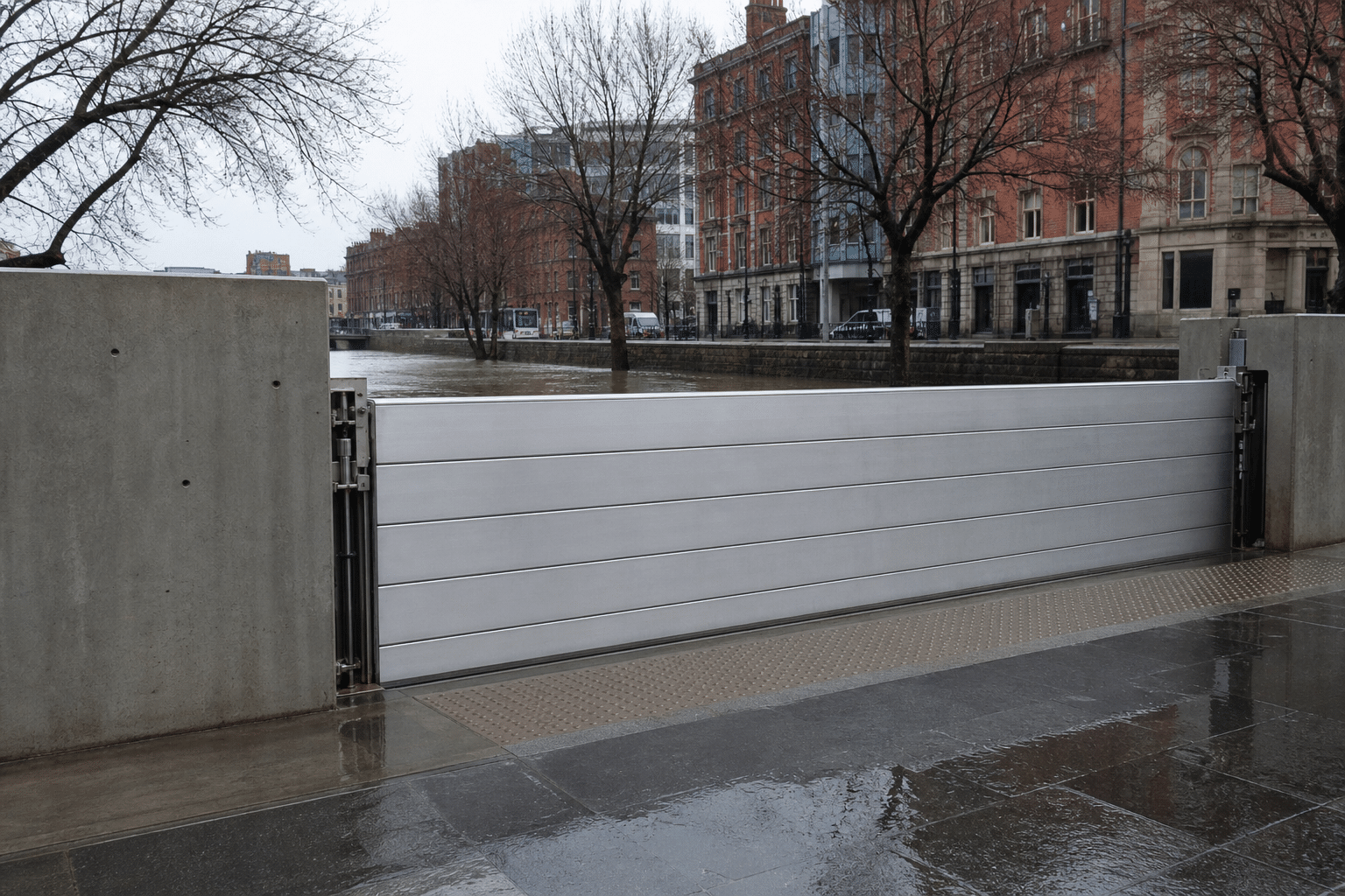 Albert Street Flood Barrier Unveiled