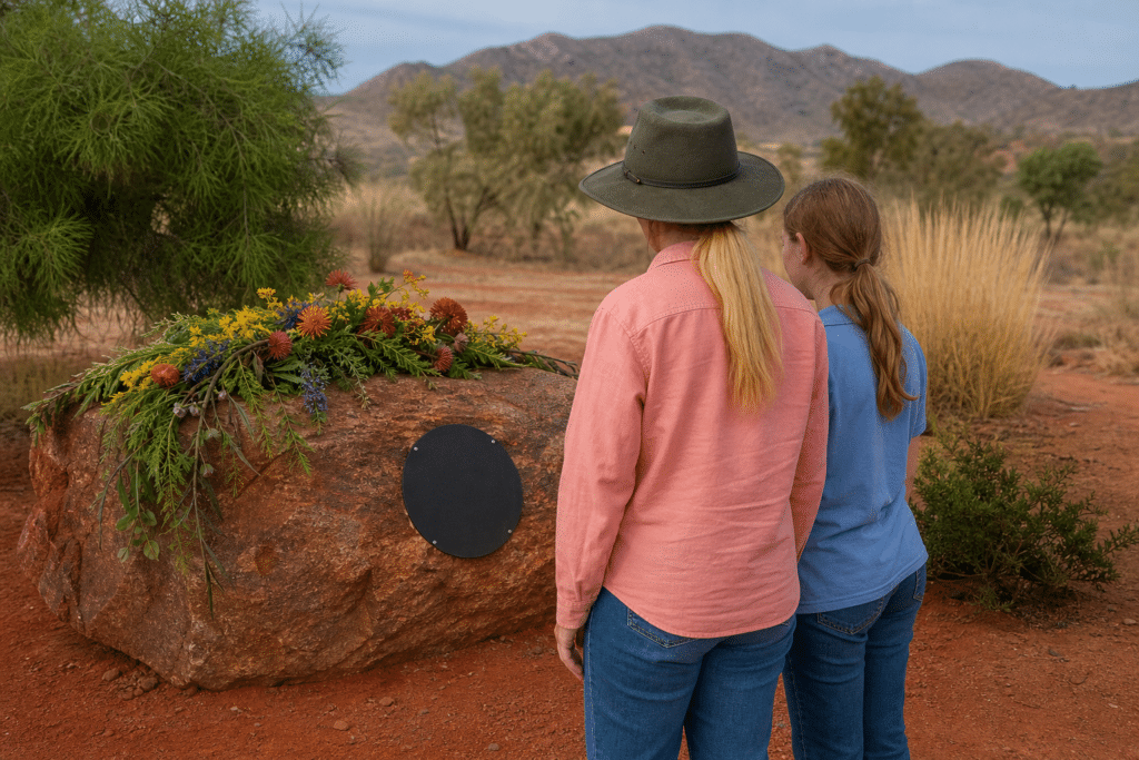 AED Tribute Honours Ellen Fraser-Barbour in Central Australia