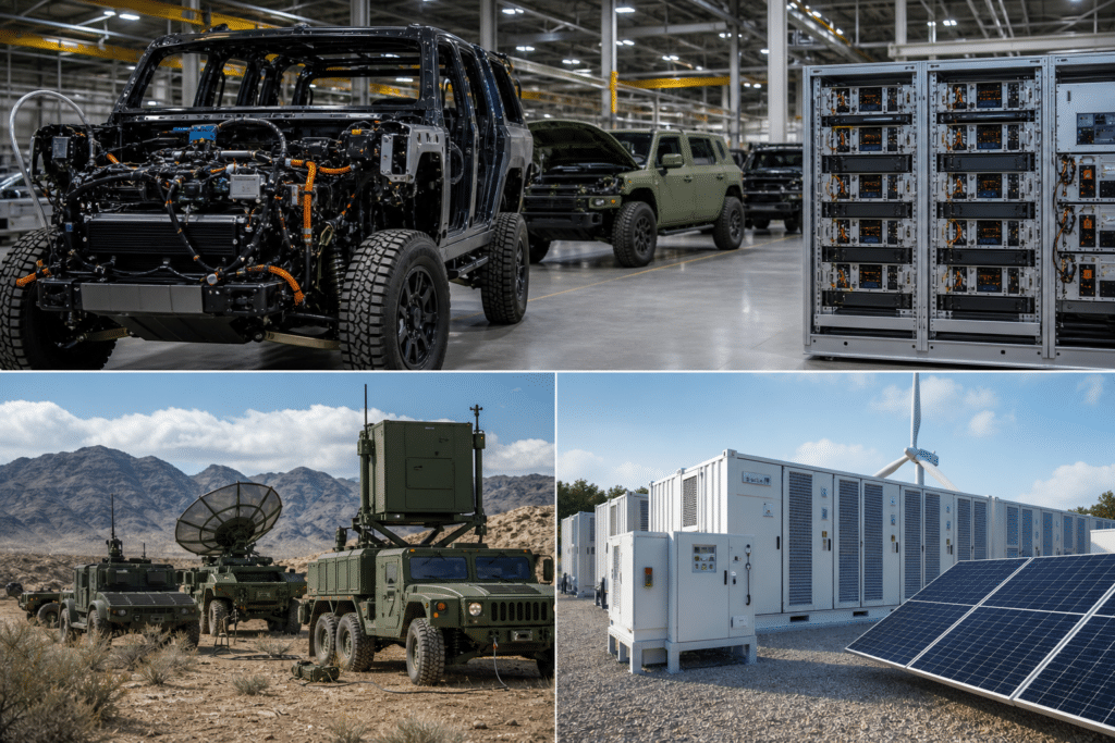 GM and Ford Expand Into Defense and Energy Storage
