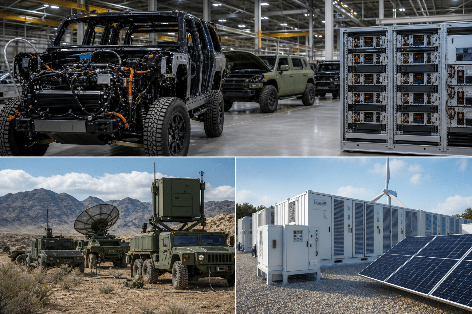 GM and Ford Expand Into Defense and Energy Storage