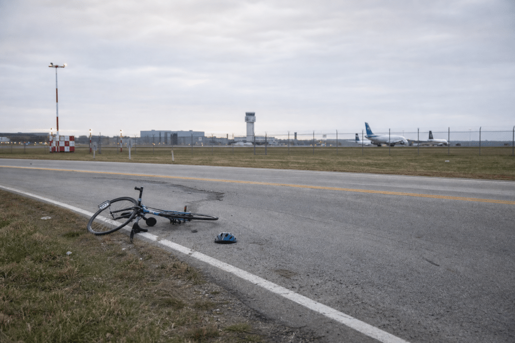 Cyclist Critical After Cambridge Airport Crash