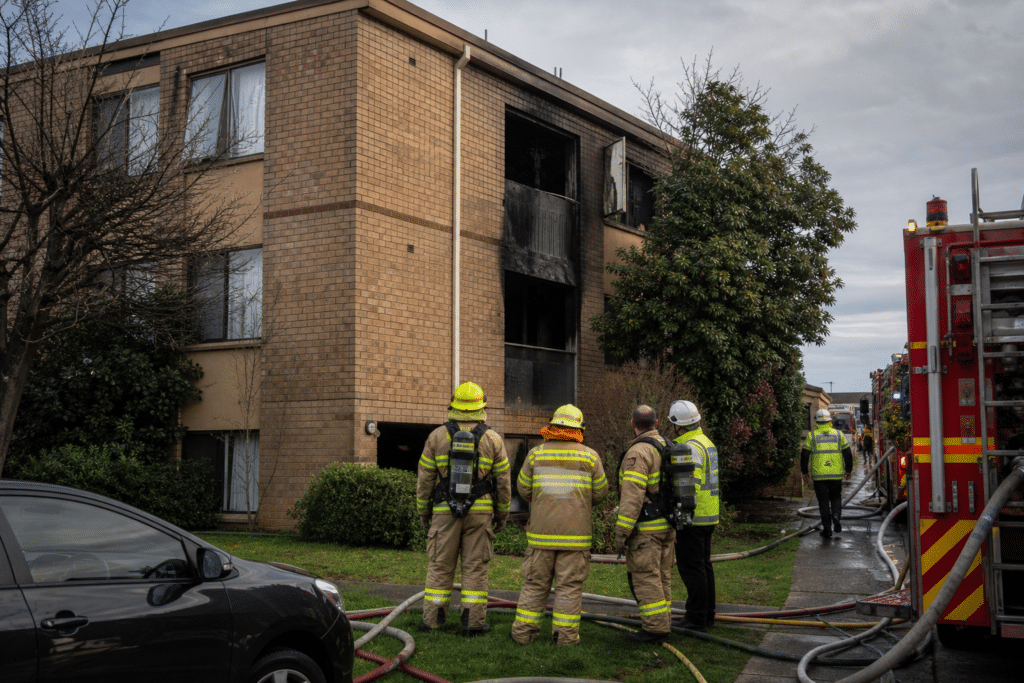 Woman Dies in Frankston Unit Fire