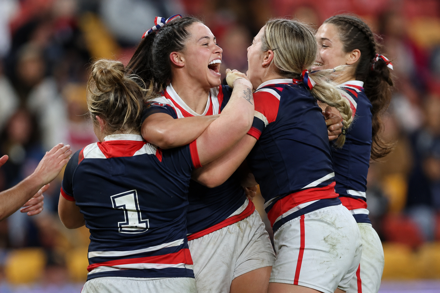 Roosters reach third straight NRLW grand final