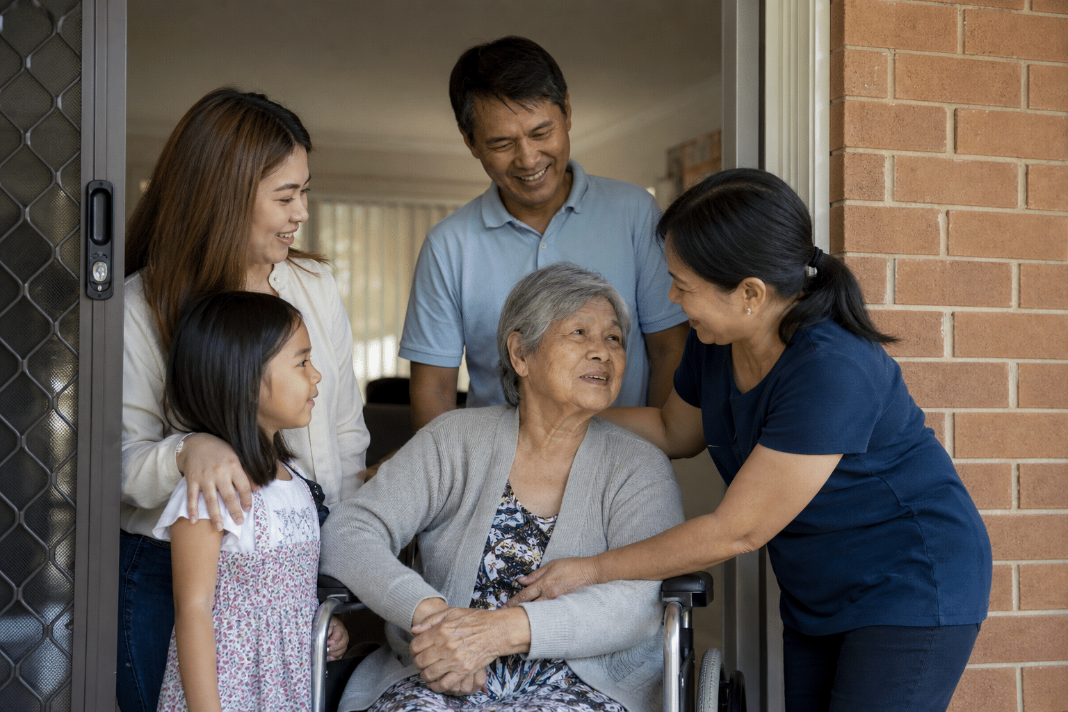 Filipino Family Reunites in Coolamon After Aged Care Move