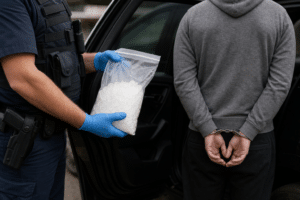 Two men charged after 17kg ice seizure in Tasmania