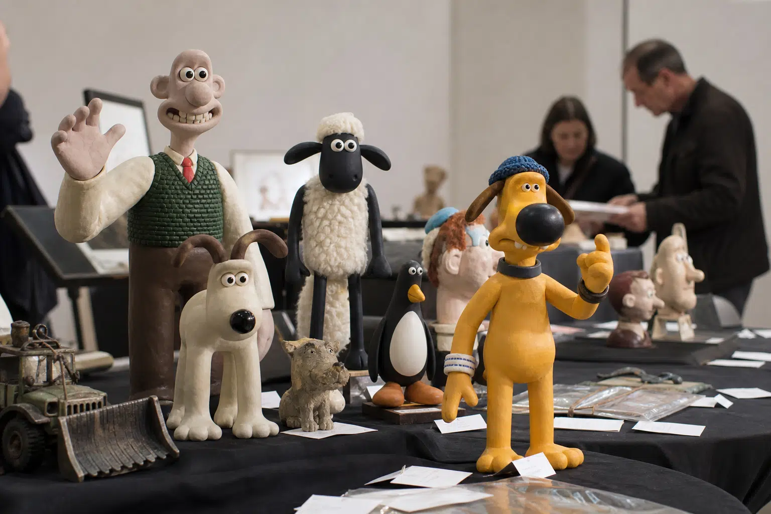 Aardman Puppets Auctioned for Filmmaker Development