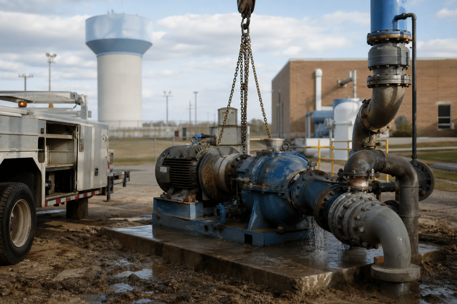 Clermont Faces Emergency Water Restrictions After Pump Failure
