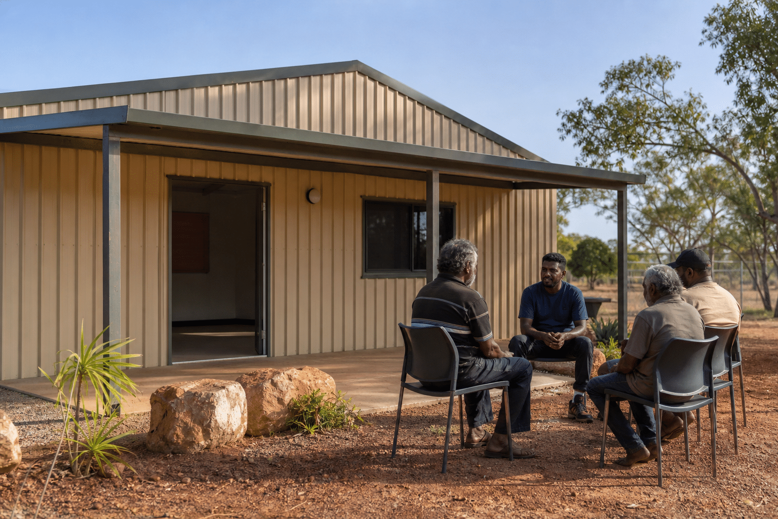 Kalumburu Opens Men’s Centre to Tackle Domestic Violence