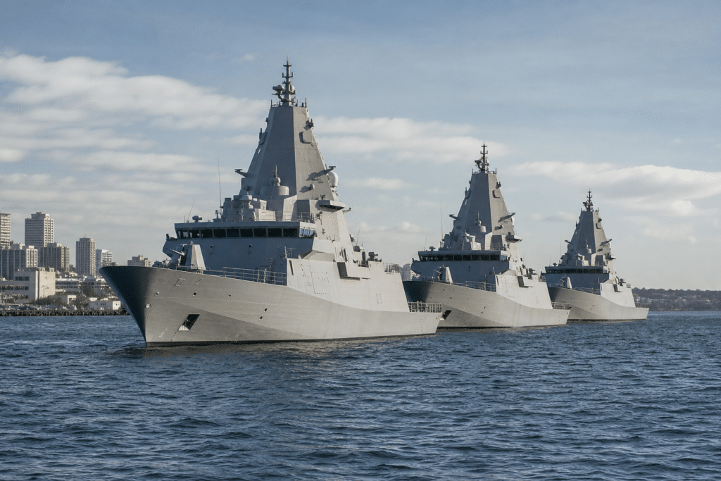 Australia Allocates $27 Billion for First Three Hunter Frigates