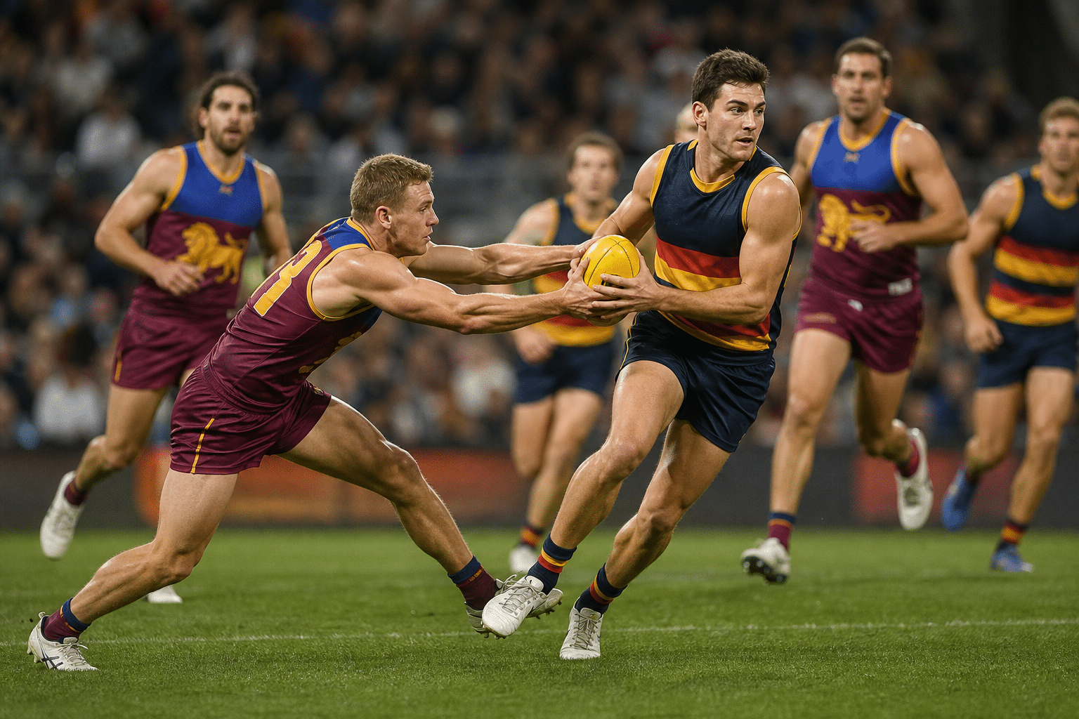 Adelaide beats Brisbane as Suns, Tigers and Eagles win