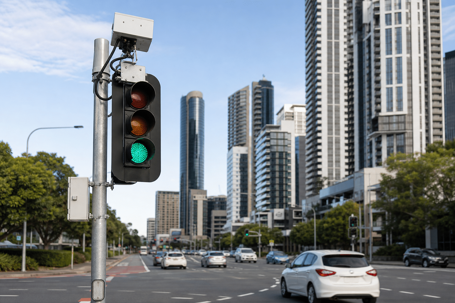 Brisbane to Trial AI Traffic Signals on Major Roads