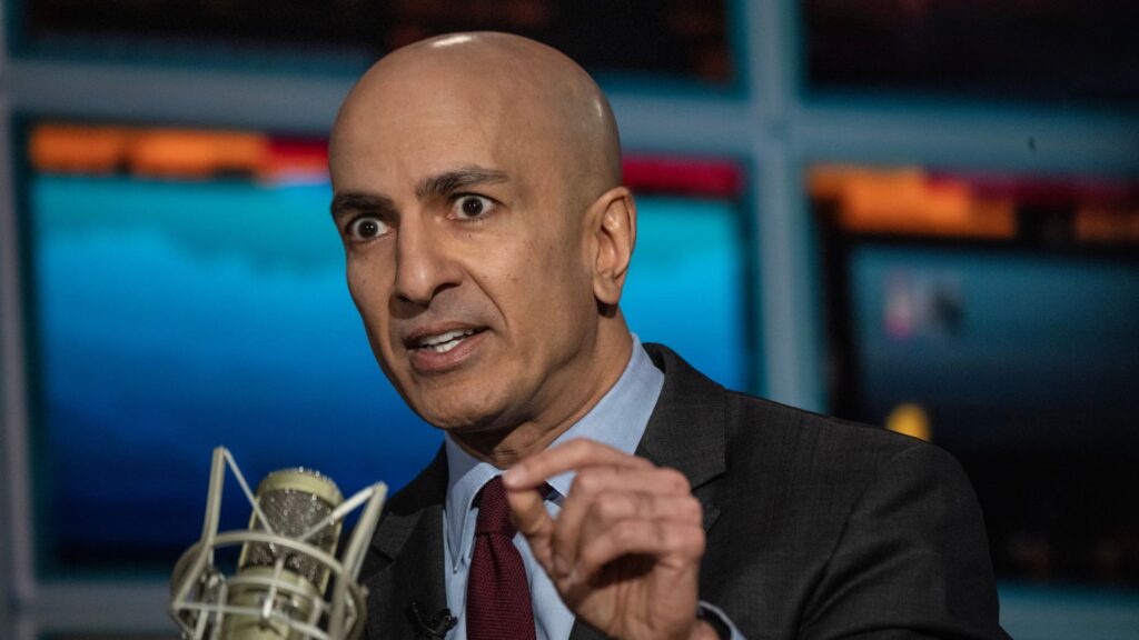 Kashkari Says Inflation Remains Too High