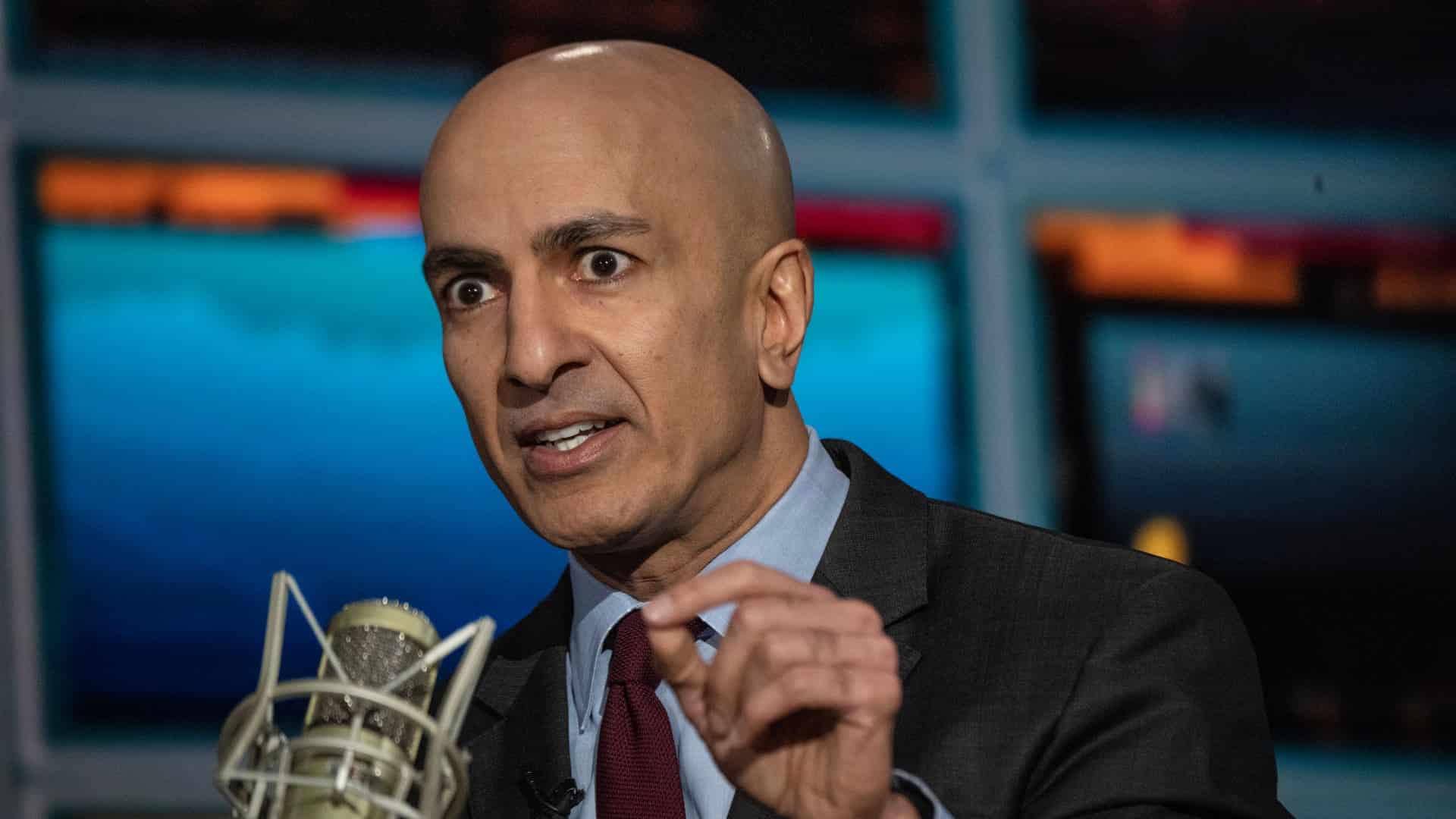 Kashkari Says Inflation Remains Too High
