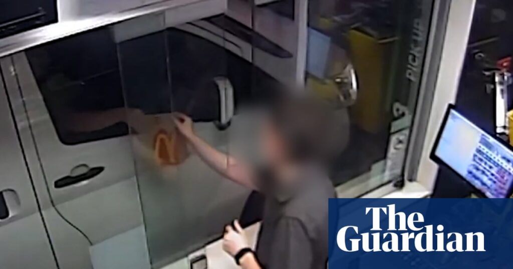 CCTV Shows Lamarre-Condon at McDonald’s Drive-Through