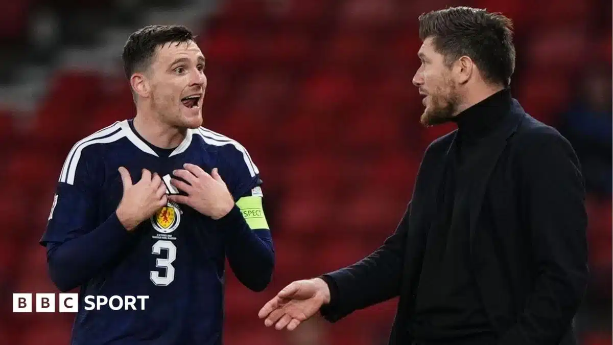 Robertson Says Scotland Were Outfought by Slovenia