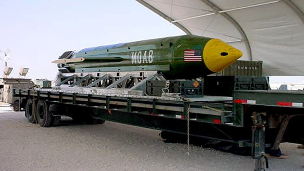 MOAB Plans Raise Questions Over Iran Strike Impact