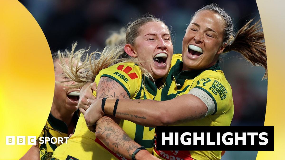 Australia Score 15 Tries in England World Cup Rout