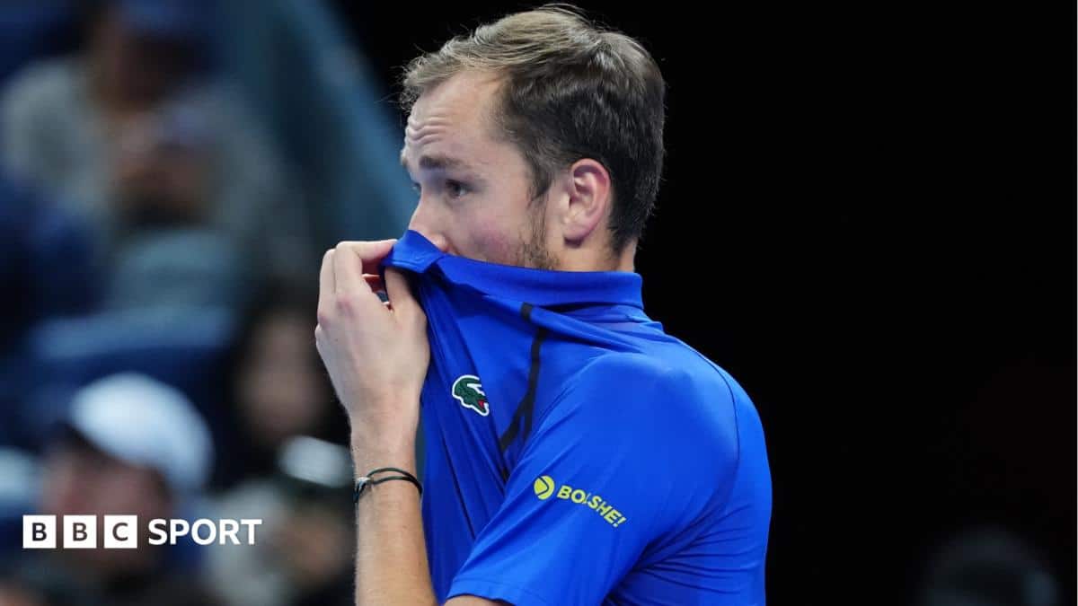 Medvedev Defaulted After Ball Hits China Open Spectator
