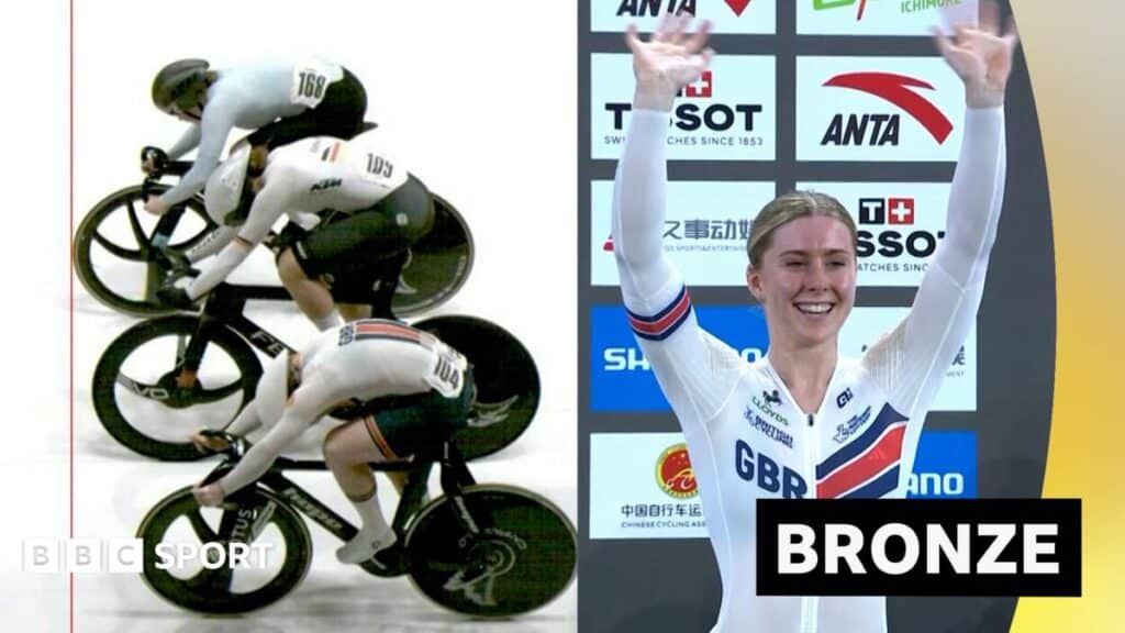 Emma Finucane Takes Keirin Bronze in China