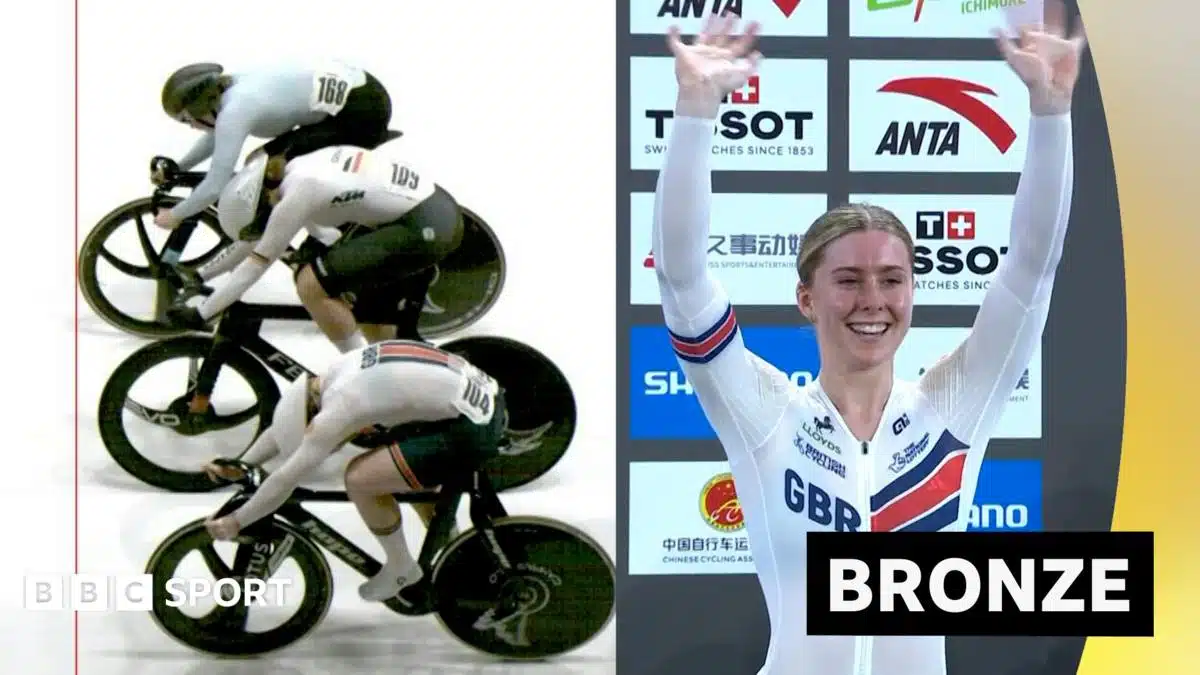 Emma Finucane Takes Keirin Bronze in China