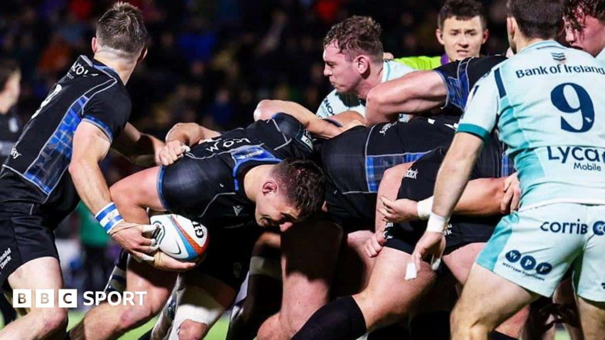 Glasgow Warriors claim bonus-point win over Connacht