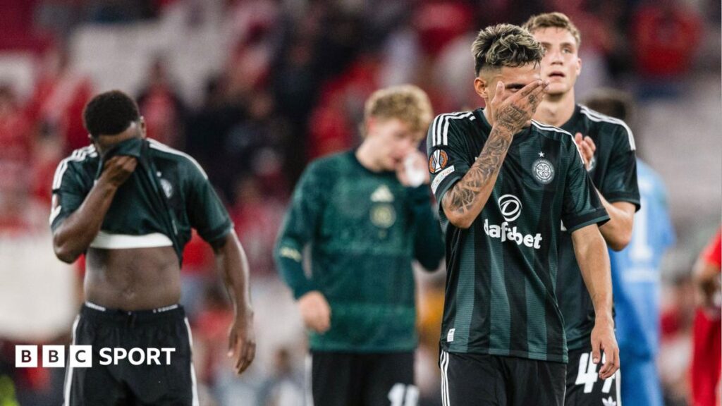 Celtic’s European Struggles Deepen After Benfica Defeat
