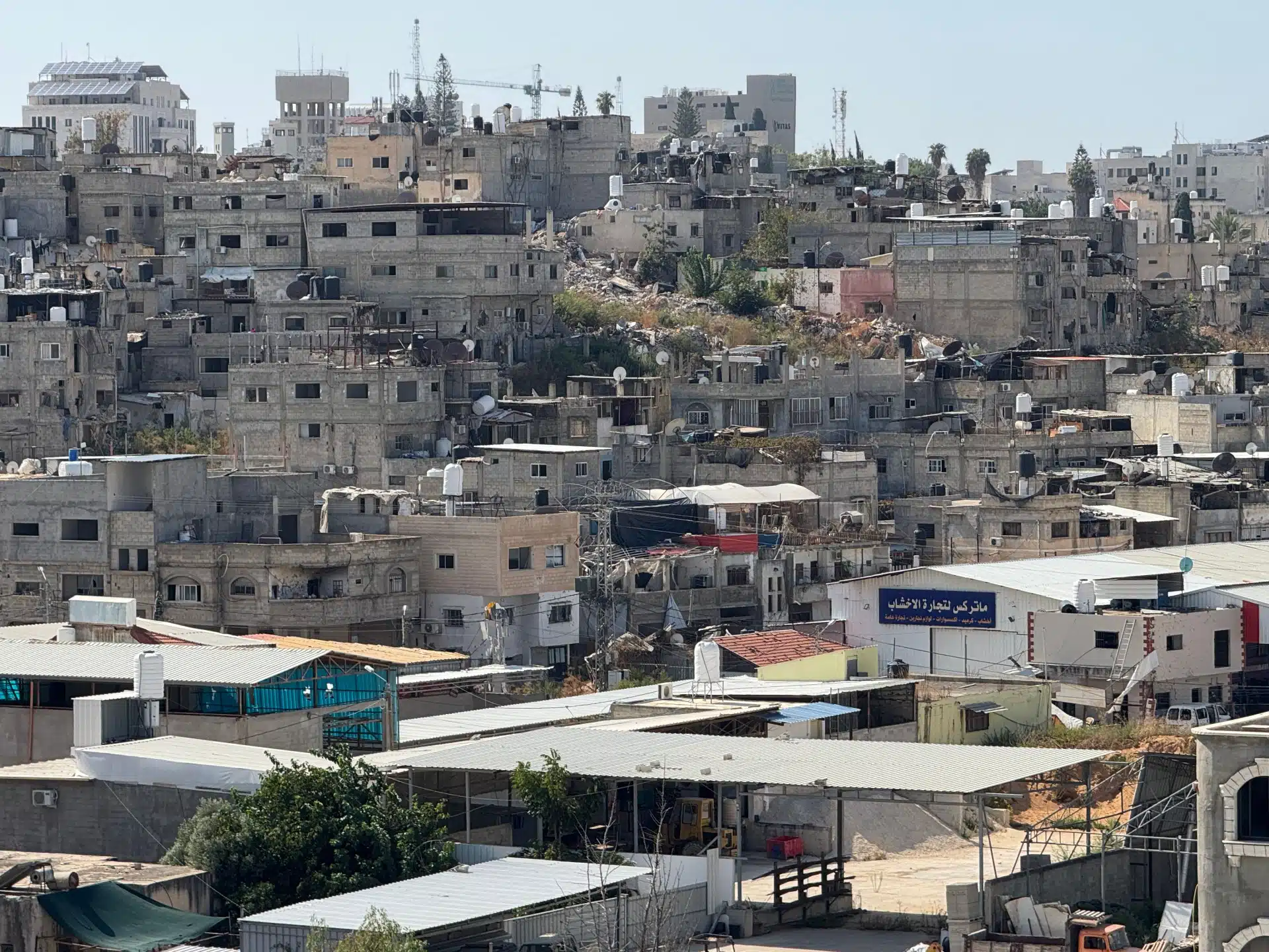 Displaced Palestinians Await Return to West Bank Camps