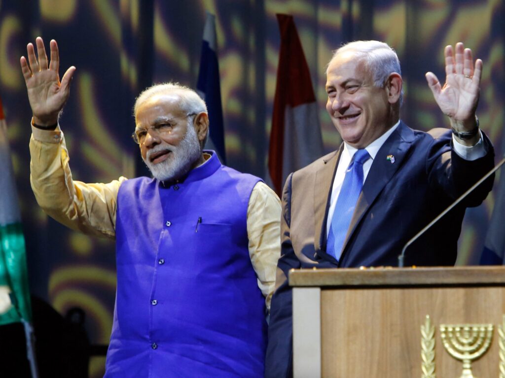 Gaza War Deepens India’s Israel Shift Under Modi