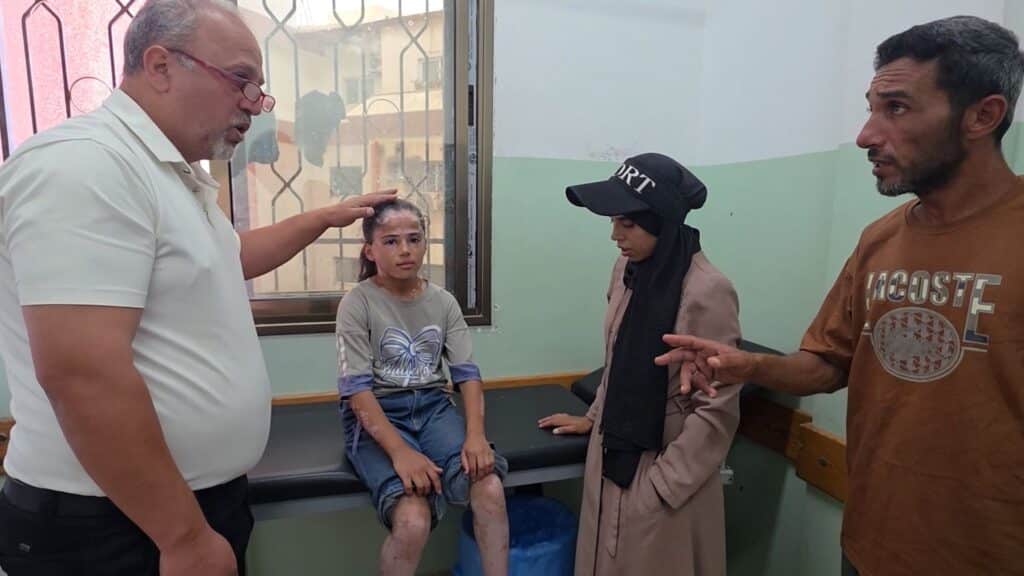 Gaza child speaks of autoimmune condition after war