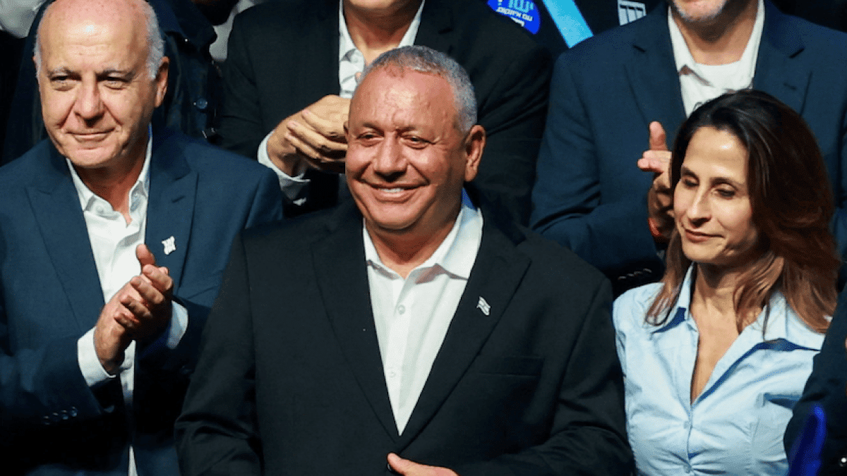 Eisenkot Holds Final Rally Before Israeli Election