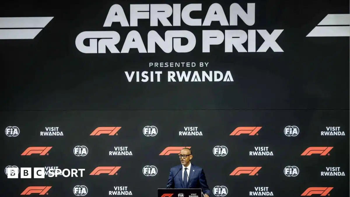 Rwanda Signs 10-Year Formula 1 Grand Prix Deal