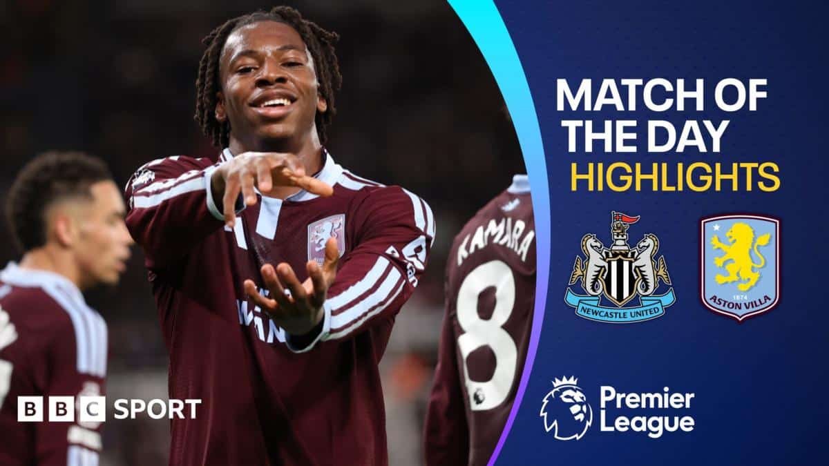 Manzambi Header Gives Aston Villa Win at Newcastle
