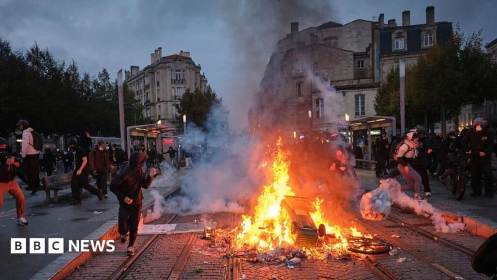 Nearly 1,000 arrested after protests across France