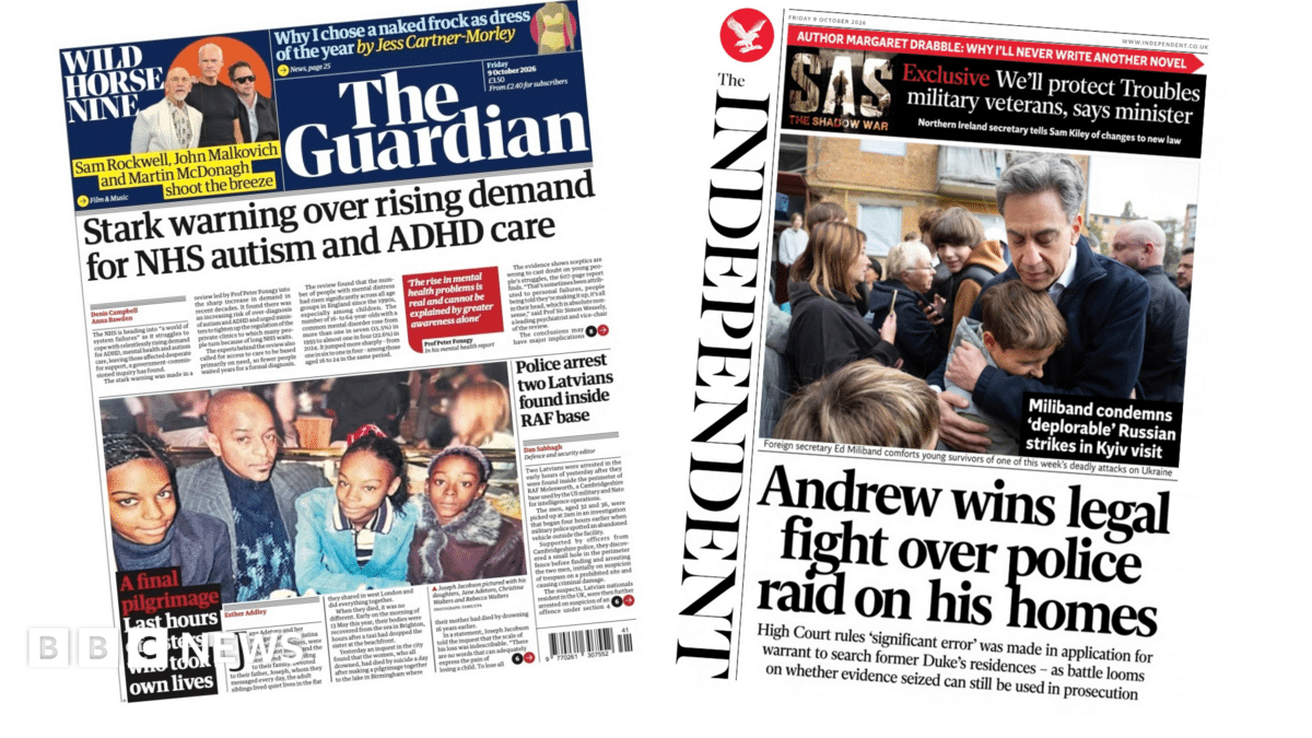 Papers Focus on ADHD Review and Andrew Warrant Ruling