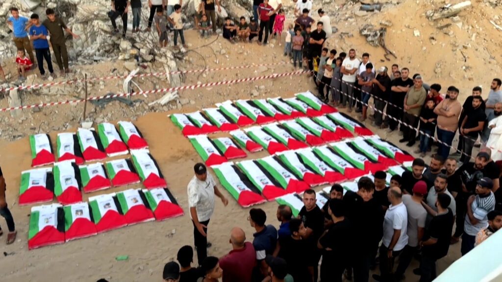 Gaza Prepares to Bury 105 Recovered Palestinians