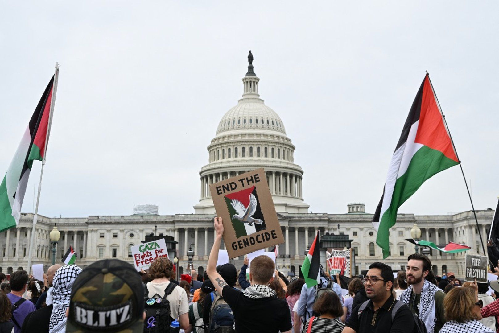 Global Protests Mark Gaza ‘Ceasefire’ Anniversary
